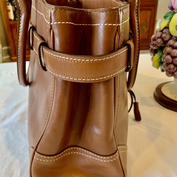 Coach Satchels Leather Handbag - Picture 4 of 7